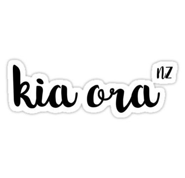 Kia Ora New Zealand - Simple Design Sticker Nz All Blacks, Sticker Inspiration, Body Combat, Kia Ora, Travel Journey, All Blacks, Black Stickers, Car Ideas, Design Sticker