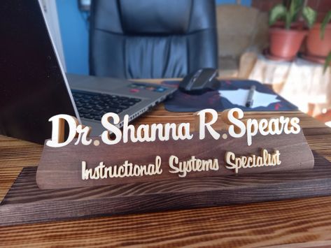 Name Board Design, Doctor Lawyer, Name Holder, Office Desk Name Plates, Doctor Names, Handmade Desks, Name Plate Design, Name Boards, Table Name