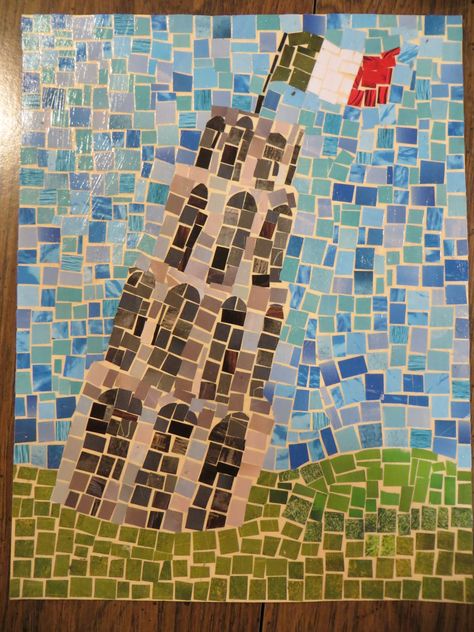 Roman Mosaic Art | Diana Morris' ePortfolio Travel Crafts For Kids, Italy Crafts For Kids, Italy Crafts, Roman Mosaic Art, Italy For Kids, World Thinking Day, Italian Lessons, Travel Crafts, Tower Of Pisa