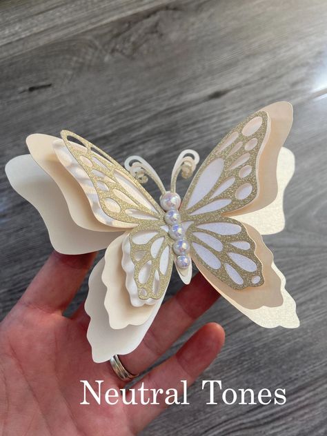 3d Paper Butterflies, Cake Butterfly, Craft Butterfly, Diy Paper Butterfly, Paper Flower Wall Decor, Origami Butterfly, Paper Butterfly, 3d Butterfly, Paper Flower Wall