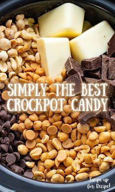 I Am Baker Crockpot Candy, Christmas Candy With Almond Bark, Crockpot Candy With Peanut Butter, Crockpot Xmas Candy, Crockpot Bark Candy, Slow Cooker Chocolate Turtles Recipe, Peanut Butter Crockpot Candy, Easy Crockpot Christmas Candy, Chocolate Peanut Butter Crockpot Candy