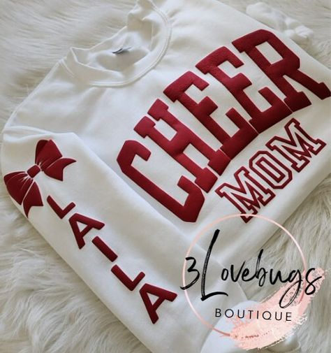 Cheer Team Shirts, Senior Cheerleader, Cheer Gear, Cheer Team Gifts, Cheer Spirit, Cheerleading Shirts, Cheer Mom Shirts, Football Cheer, Team Sweatshirts