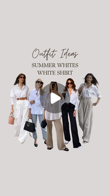 EStyle Expressions │ Style Alchemist  │ Outfit Ideas on Instagram: "Happy Tuesday, lovely people!

With temperatures rising, we’re sharing Summer White Outfit Ideas this week! Think shirts, skirts, dresses, shorts, and stripes that go from everyday chic to vacation vibes. 🤍🤍

Part 1 highlights 5 chic ways to style a Classic White Shirt. 🤍✨

Comment for “links” for outfit details. Stay tuned for more❤️

#outfit #outfitinspiration #outfitinspo #outfitideas #ootd #styleguide #stylingtips #styleinspiration #estyle #howtowear #waystowear #waystostyle #eternalstyle #estyleexpressions 
#summerwhites #summeroutfits #whiteshirts #vacationvibes #everydaychic" Alchemist Outfit, White Outfit Ideas, White Summer Outfits, Classic White Shirt, Vacation Vibes, Everyday Chic, Summer White, White Outfit, Style Mistakes