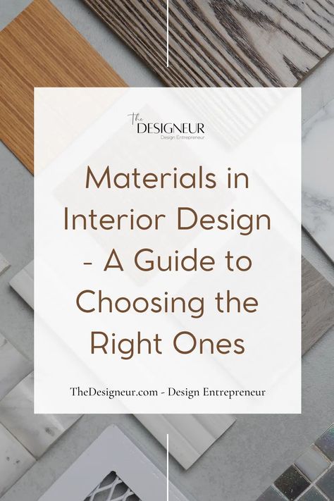 Materials In Interior Design – A Complete Guide - TheDesigneur Materials In Architecture, Bedroom Layout Ideas With Desk, Rustic Farmhouse Decor Ideas, Interior Design Styles Guide, Small Bedroom Layout Ideas, Diy Rustic Farmhouse, Bedroom Layout Ideas, What Is Interior Design, Interior Design Basics