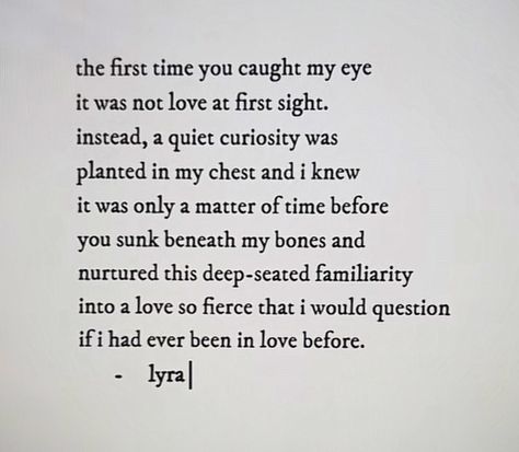 Poetry About Love At First Sight, Confessing Love Letter, Love At First Sight Poems, Love Confession Poems, Marriage Poetry, Love At First Sight Quotes, Bf Scrapbook, Sight Quotes, Jasper Twilight