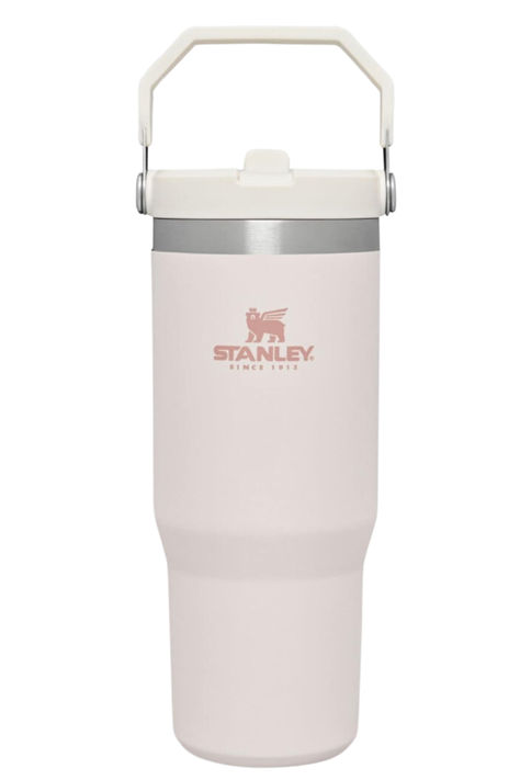 Add a feminine touch to your hydration routine with the Rose Quartz STANLEY IceFlow Tumbler. This stainless steel cup, equipped with vacuum insulation, is the epitome of elegance Rose Quartz Stanley Cup 30 Oz, Stanley Cup Iceflow, Stanley Iceflow Tumbler, Stanley Cup Rose Quartz, Stanley Rose Quartz, Rose Quartz Stanley, Pink Stanley, Stanley Water Bottle, Stanley Iceflow