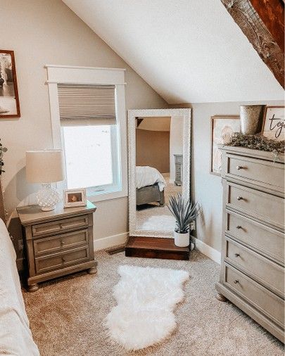 Farmhouse Boho Bedroom, Sheep Skin Rug, Sheep Skin, Teen Room Decor, Cozy Room Decor, Room Makeover Bedroom, Awesome Bedrooms, Master Bedrooms Decor, Cozy Room