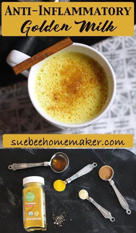 Golden Milk Recipe, Turmeric Drink, Turmeric Milk, Turmeric Recipes, Nutrition Food, Turmeric Tea, Golden Milk, Inflammatory Foods, Health Drink