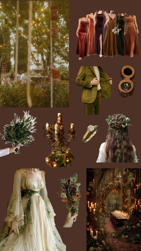 My dream wedding Medieval Wedding Theme, Faerie Wedding, Enchanted Forest Wedding Theme, Elvish Wedding, Lotr Wedding, My Dream Wedding, Forest Theme Wedding, Pagan Wedding, Viking Wedding