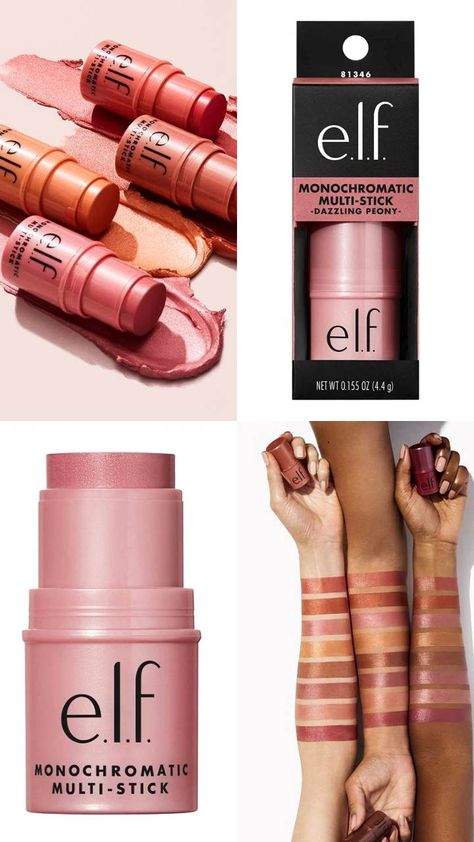 * The famous elf blush you can see the colours and that it matches all skin type !! 
* you need to try it it's not expensive but effective and so useful 
* if you already tried it tell me your review in the comment section Elf Blush, For Eyes, Beauty Ideas, Eyes Lips, Makeup Products, Maybelline, Concealer, Eyeliner, Elf