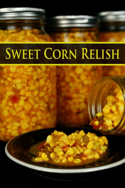 This sweet corn relish makes a great gift, or contribution to a backyard BBQ party. Also: a great way to stretch the life of summer’s fresh produce! Sweet Corn Relish, Beet Ketchup, Fresh Fruit Popsicles, Corn Relish Recipes, Chow Chow Relish, Chow Chow Recipe, Popsicles Recipes, Canning Corn, Condiments Recipes