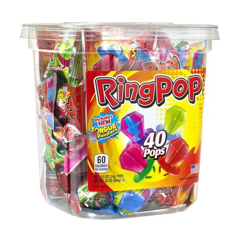 Teen Party Favors, Lollipop Ring, Adora Batbrat, Snack Drawer, Power Ranger Birthday Party, American Candy, Ring Pops, Hard Candy Lollipops, Power Ranger Birthday