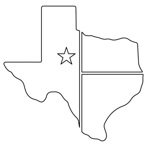 Texas State Drawing, Map Of Texas, Texas Logo, Texas Outline, Texas Quilt, Texas Crafts, Wood Yard Art, Map Template, Tattoo Outline Drawing