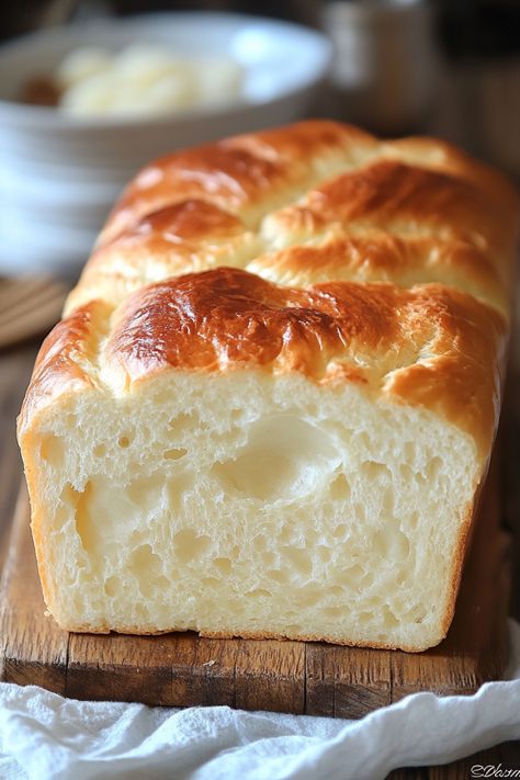 Freshly baked loaf of brioche bread on a wooden board. Wheat And Gluten Free Recipes, Gluten Free Bread With Yeast, Gluten Free Dairy Free Bread Machine, Bread Maker Gluten Free Bread, Gluten Free Fluffy Bread, The Best Gluten Free Bread, Bread Maker Gluten Free Bread Recipe, Best Gluten Free Bread Machine Recipes, Gluten Free French Bread Recipe