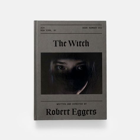 The Witch screenplay book, A24 - Fonts In Use Witch Writing, Robert Eggers, Alex Garland, Fred Armisen, David D, Witch Books, Short Fiction, Los Angeles Area, The Witch