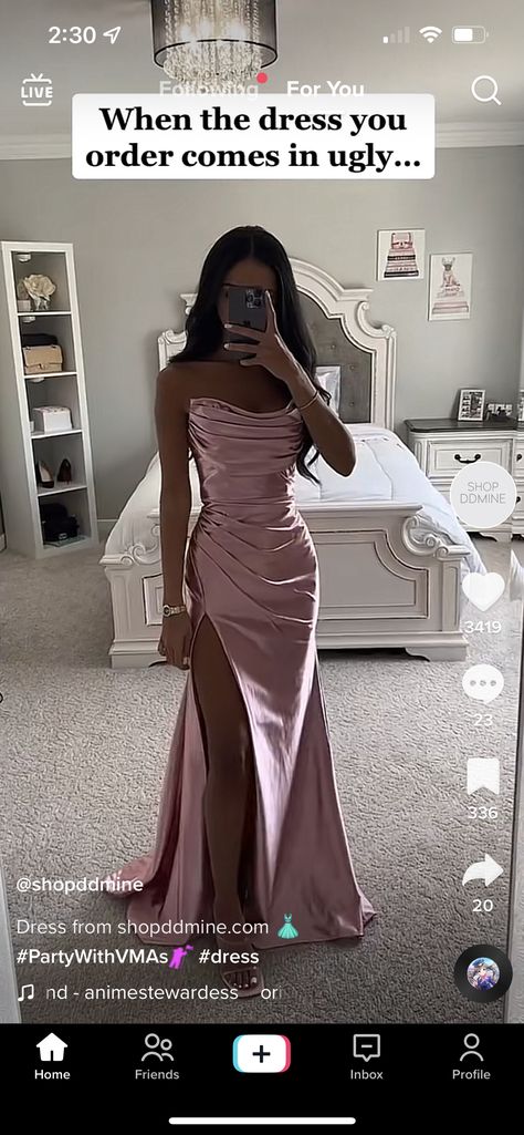 Prom Dress Inspiration Pink, Haljine Za Krizmu, Prom Dresses For Blondes, Grad Dresses Grade 8, Senior Dresses, Wedding Guest Dress Short, Dream Quinceanera, Prom Things, 8th Grader