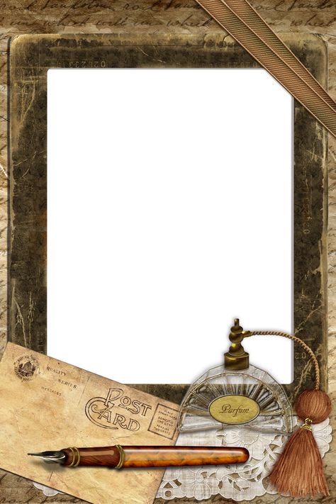 Vintage Collage Frame ~ ZIBI SCRAP Printable Frames, Retro Frame, Free Printable Stationery, Old Paper Background, Certificate Design Template, Vintage Borders, Frame Png, Collage Vintage, Frame Background