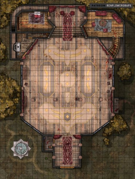 Castle Bridge, Battle Map, Fantasy Town, Virtual Tabletop, Rpg Maps, Rpg Map, Single Room, D D Maps, Game Master