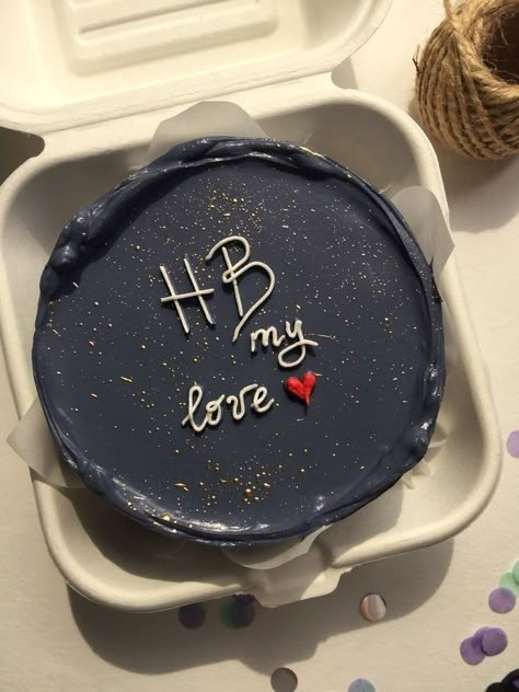 Bento Cake For Husband, Mini Birthday Cake For Him, Cake Boyfriend, Husband Birthday Cake, Husband Birthday Ideas, Cake For Him, Thank You Cake, Birthday Cake For Boyfriend, Trending Summer Nails