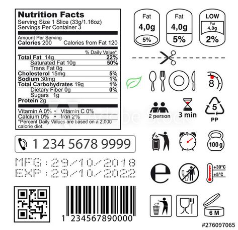 Ingredients Packaging Design, Ingredients List Design, Packaging Nutrition Facts Design, Nutritional Information Design, Ingredient List Design, Nutrition Packaging, Nutrition Facts Design, Pictogram Design, Apparel Design Inspiration