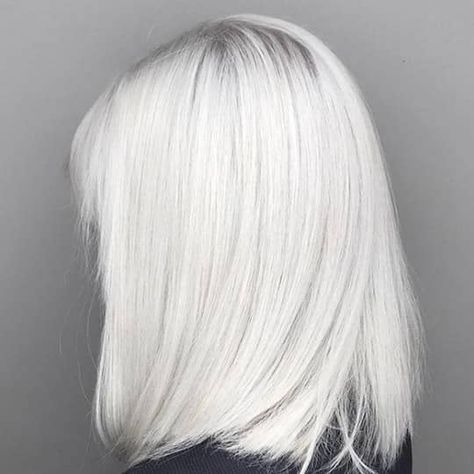 Hair Color For Pale Skin: The 10 Best Shades | Hair.com Hair Styles For White Hair, White Hair Ideas, White Hair Color Ideas, Hair Colors For Pale Skin, Hair Color For Pale Skin, Pale Skin Hair Color, Platinum Hair Color, Silver White Hair, Wild Hair Color