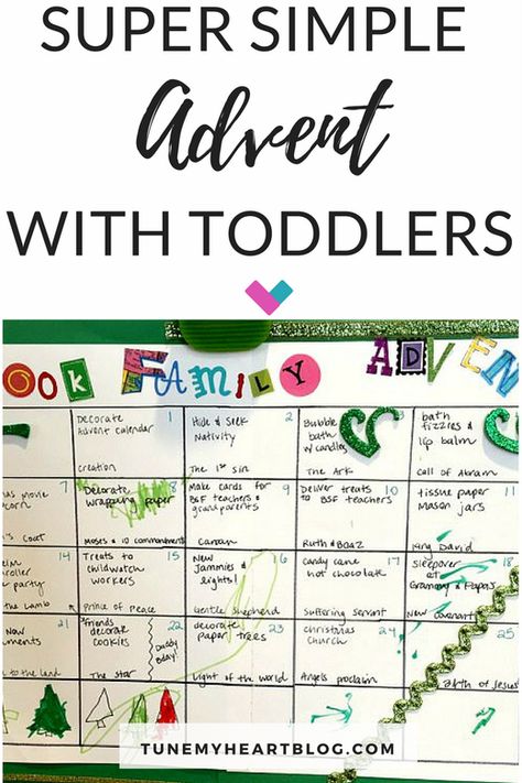 no prep activities | free calendar | advent with toddlers Toddler Advent Calendar, Toddler Advent, Advent Calendar For Toddlers, Grace Based Parenting, Toddler Bible, Family Culture, No Prep Activities, Advent Calendar Activities, Calendar Advent