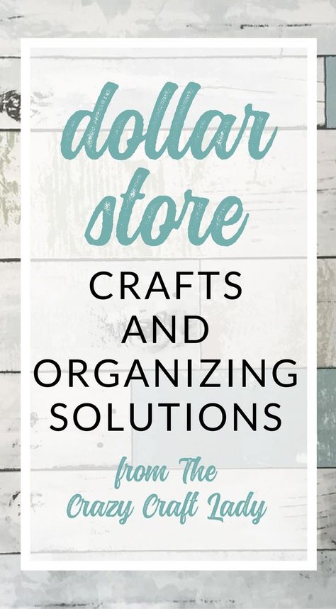 Dollar Store Crafts Archives - Page 2 of 6 - The Crazy Craft Lady Dollar Tree Craft Ideas, Tree Craft Ideas, Quick Christmas Gifts, 99 Cent Store, Organizing Solutions, Dollar Tree Christmas Decor, Dollar Store Diy Organization, Store Hacks, Dollar Store Hacks