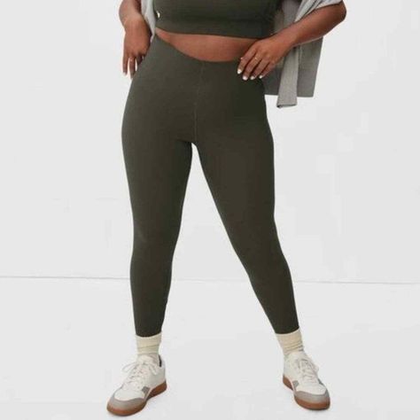 Nwt Everlane The Perform Sculpt Legging Dark Forest Green Xl Nwt Color Dark Forest (Green) Details - Made Of Premium Performance Fabric From A Renowned Italian Mill - Holds-You-In Extra High Waist - One Front Seam - Lightweight Compression - Sweat-Wicking Properties - Sculpting, Figure-Flattering Fit Tags: Athletic, Athleisure, Workout, High Rise, Stretch, Casual, Exercise, Outdoor, Comfort, Sculpting, Perform, Compression Measurements See Photos For Measurements Materials See Photo For Fabric C Green Details, Outdoor Comfort, Green Leggings, Performance Leggings, Dark Forest Green, Ankle Leggings, Stretch Leggings, Pocket Leggings, Athletic Leggings