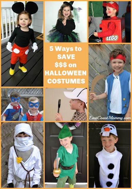 Clever ways to save money on Halloween costumes. I especially love the no-sew DIY options. #budgetfriendly #halloweencostumes #momadvice Kids Elf Outfit, Karneval Diy, Easy Halloween Costumes Kids, Book Character Costumes, Easy Diy Costumes, Diy Costumes Kids, Diy Halloween Costumes For Kids, Kids Costumes Boys, Last Minute Costumes