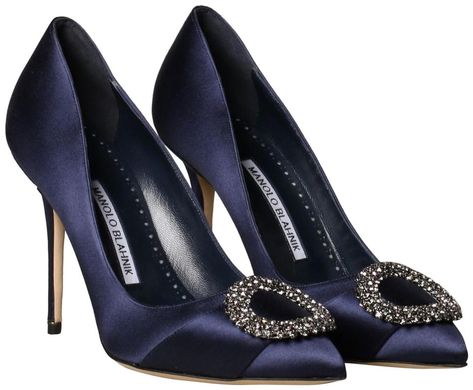 Manolo Blahnik Green, Black Lace Pumps, Manolo Blahnik Red, High Hells, Navy Blue Heels, Manolo Blahnik Pumps, Navy Heels, Gold Strappy Heels, Lace Pumps