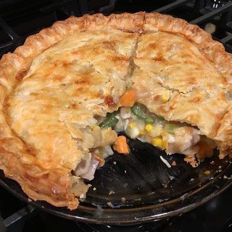 Chicken Pot Pie VIII Homemade Pot Pie, Ready Made Pie Crust, Homemade Chicken Pot Pie, Pot Pie Filling, Turkey Pot, Turkey Pot Pie, Pot Pies Recipes, Chicken Pot Pie Recipes, Savory Pie