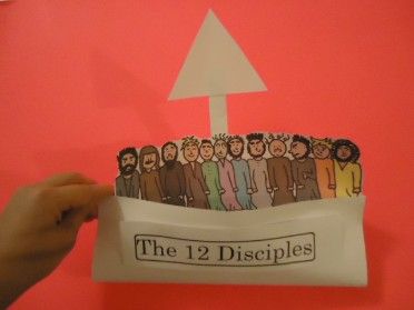 The 12 disciples Crafts 12 Disciples Craft, 12 Disciples Of Jesus, Disciples Craft, Jesus Preschool, Kindergarten Sunday School, Boat Craft, Jesus Names, 12 Disciples, Disciples Of Jesus