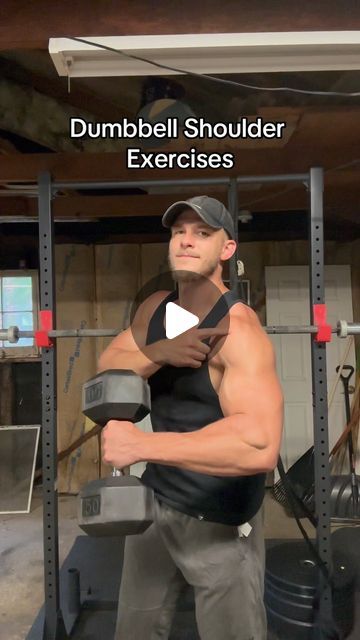 Joe Gaydaychuk on Instagram: "Dumbbell shoulder exercises  . . . . #gym #workout #fitness #gymreels #reels #shoulders #shoulderworkout #dumbbells" Shoulder Dumbbell Workout, Dumbbell Shoulder, Best Shoulder Workout, Shoulder Exercises, Dumbell Workout, Weight Training Workouts, Dumbbell Workout, Bodybuilding Workouts, Shoulder Workout