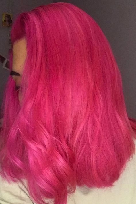 ARCTIC FOX HAIR COLOR @amandareneepoop I used a combination of Electric Paradise and Virgin Pink from @arcticfoxhaircolor #afelectricparadise #afvirginpink #pinkhair #pinkaesthetic #neonhair #neonaesthetic #aesthetic #aesthetics #pink #hair #hairgoals #dyedhair #hairdye #haircolor #quarantinehair #quarantinelooks #hairinspo #inspo #arcticfoxhaircolor Virgin Pink Hair Arctic Fox, Arctic Fox Hair Dye Virgin Pink, Arctic Fox Pink Hair Dye, Artic Fox Virgin Pink Hair, Electric Paradise Arctic Fox Hair, Electric Pink Hair, Pink Arctic Fox Hair, Hot Pink Hair Aesthetic, Arctic Fox Electric Paradise