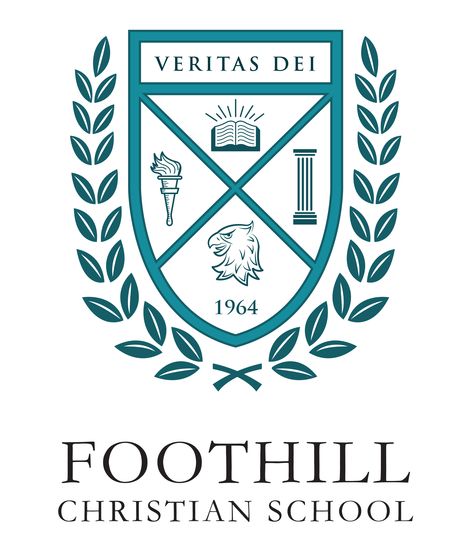 The Crest - Foothill Christian School Crest Logo Design, Black Honda Civic, Tennis Logo, Miskatonic University, School Crest, Uk Logo, School Building Design, Flat Logo Design, Education Logo Design