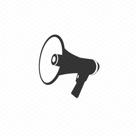 Loudspeaker Illustration, Megaphone Logo, People Photos, Reference Images, Loudspeaker, Photos Ideas, Pixel Art, Body Art, Line Art