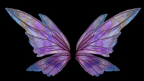 Fairy Wings Aesthetic, Purple Fairy Wings, Fairy King, Forgotten Memories, Wings Png, Wing Tattoo, Butterfly Wallpaper Iphone, Wings Art, Fairy Aesthetic