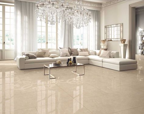 Tiles Design For Hall, White Floors Living Room, Tiles For Living Room Floor, Living Room Tiles Design, Room Tiles Design, Floor Tiles Design, Tiles Living Room, Tile Floor Living Room, Living Room Tiles