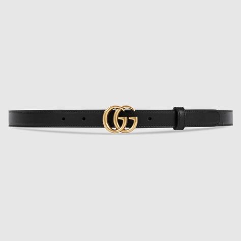 Leather belt with Double G buckle Gucci Fashion Show, Gucci Belt Sizes, Gucci Leather Belt, Gucci Gifts, Belt Leather, Gucci Fashion, Gucci Leather, Black Leather Belt, Genuine Leather Belt