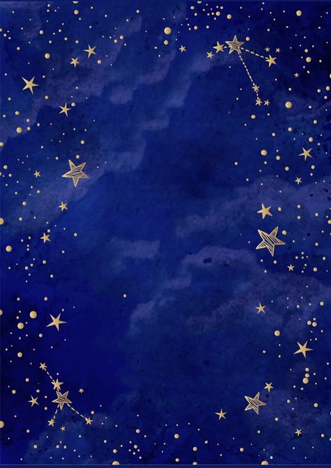 Celestial Background Aesthetic, Whimsigothic Background, Celestial Background, Starry Night Background, Night Background, 카드 디자인, Theme Background, Celestial Art, Star Wallpaper