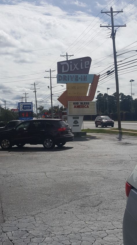 Dixie Drive In, greenwood south carolina Greenwood South Carolina, Drive In, South Carolina, Charleston, Highway Signs, Drive, Quick Saves