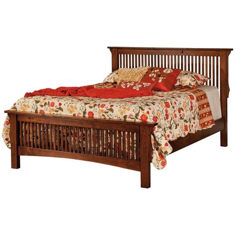 The Stick Mission Bed is available in any of our hardwoods with your choice of finishes. It is pictured in Oak with Asbury Stain. ﻿﻿View our available wood types and stains. Lead time: 8-10 weeks {does not include shipping} Dimensions:Headboard: 48"hFootboard: 24"h Low Footboard: 15.5"h King: 85.25"w x 86"dQueen: 69.25"w x 86"dFull: 62.25"w x 81"dTwin: 47.25"w x 81"d Mission Style Beds, Amish Bedroom Furniture, Queen Bed Dimensions, Amish Bedroom, Amish Furniture Bedroom, Mission Furniture, Design Your Bedroom, Bookcase Bed, Quarter Sawn White Oak