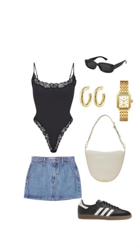 #outfitinspo #beauty #summer #spring #coastal #dressy #fancy #ootd #fitinspo#vanillagirl #vanilla #vanillagirlaesthetic #giftideas #cleangirl #cleangirlaesthetic Going Out Outfits High School, Samba Inspo Outfit, Samba Fits Woman, Casual Night Out Outfit Summer Going Out, Summer College Outfits Aesthetic, Cool Girl Going Out Outfit, Outfit Inspo Going Out, Womens Going Out Outfits Night Out, Mini Skirt Concert Outfit