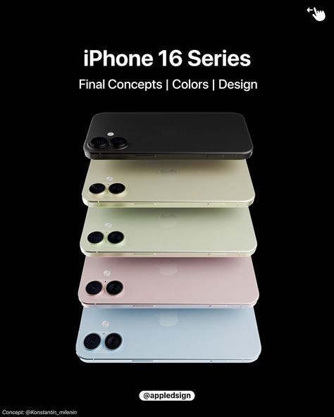 iPhone 16, iPhone 16 Plus, iPhone 16 Pro and iPhone 16 Pro Max will be introduced very soon and the design & colors this year will be unmatched! Do you plan on upgrading? ______ Collab with @konstantin_milenin ______ #iphone16 #iphone16plus #iphone16pro #iphone16promax #refinedsign Iphone 16 Pro, Iphone 16, This Year, Color Design, Iphone, How To Plan, Quick Saves, Color, Design