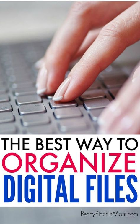 Computer Files Organization Ideas, Organizing Computer Files, Organize Digital Files, Files Organization, Organized Computer, Organize Computer Files, Organize Pictures, Digital File Organization, Organize Files