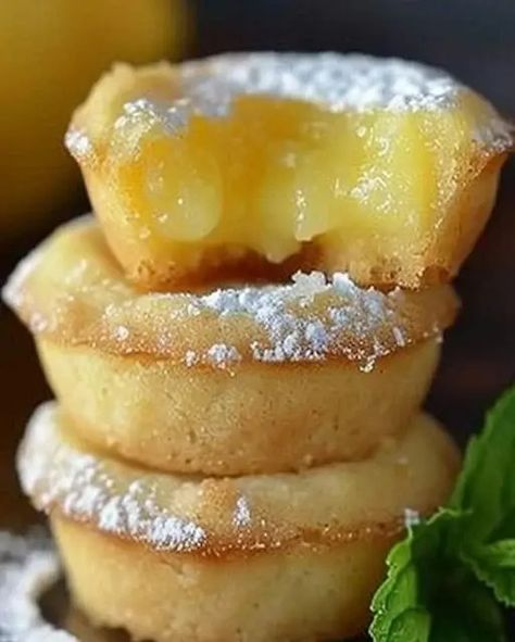 Lemon Bar Cookie Cups Recipe - Sweet & Tangy Delight - optimal recipes Lemon Bar Cookie Cups, Optimal Recipes, Lemon Bar Cookies, Cookie Cups Recipe, Dessert Parfait, Lemon Bar, Buttery Cookies, Cookie Cups, Lemon Tart