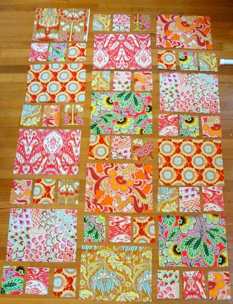 Amy Butler Quilt, Scrappy Quilting, Mccalls Quilting, Big Block Quilts, Kaffe Fassett Quilts, Boho Quilt, Quick Quilt, Lap Quilts, Amy Butler