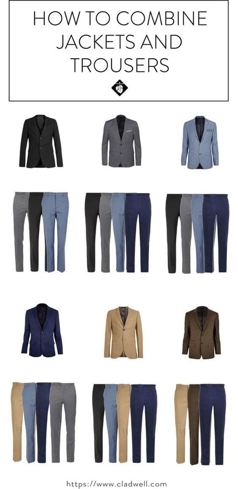 31 Simple Style Cheat Sheets For Guys Who Don't Know WTF They're Doing Stil Masculin, Suit Combinations, Light Blue Pants, Blazer Outfits Men, Mode Costume, Fashion Guide, Stil Inspiration, Herren Outfit, Mode Masculine