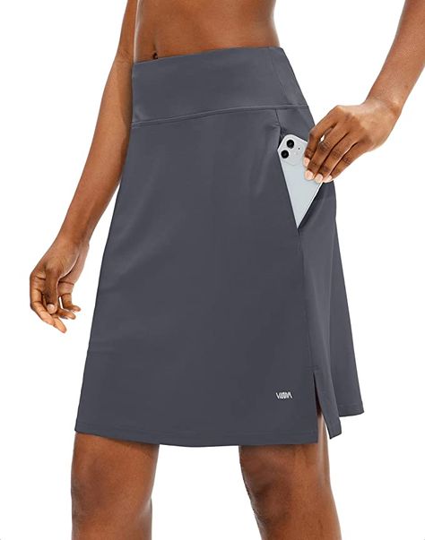 Skirts Athletic, Casual Summer Skirt, Golf Attire Women, Green Clothing, Knee Length Skirts, Golf Skirt, Tennis Shorts, Golf Attire, Golf Skirts