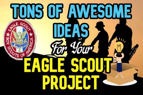 Eagle Scout Projects Ideas, Scout Projects, Easy Eagle Scout Project Ideas, Eagle Scout Gift Ideas, Gold Award Project Ideas, Eagle Scout Projects, Eagle Project Ideas, Eagle Scout Court Of Honor Ideas, Eagle Scout Quilt